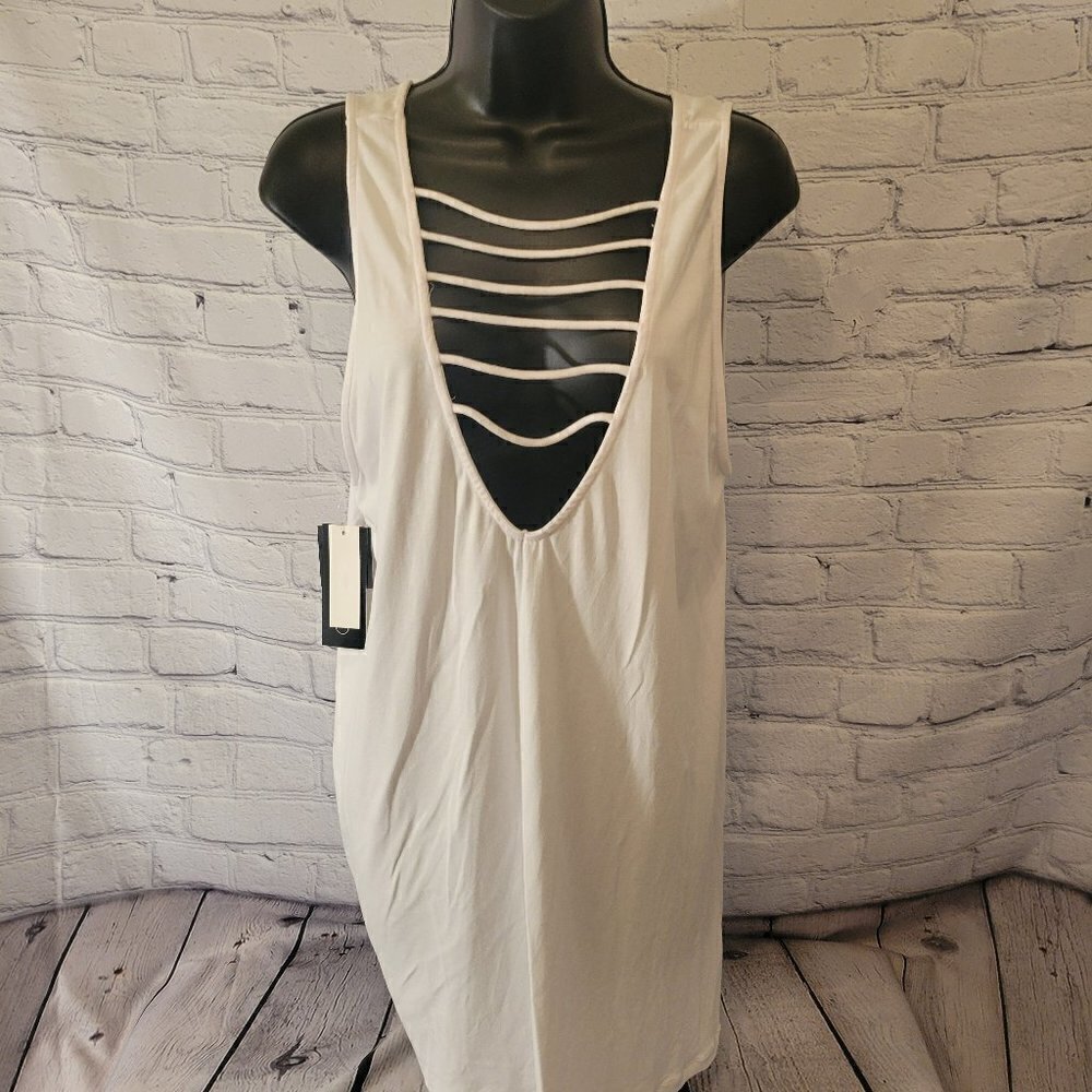 California Waves Juniors Strappy Swim Cover-up Dress